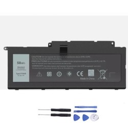 New 58Wh Battery for Dell F7HVR