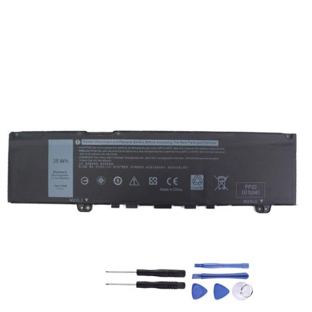 New 38Wh Battery for Dell F62G0