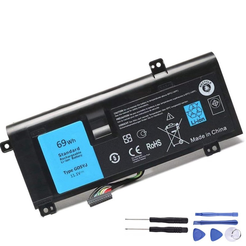 New 69Wh Battery for Dell G05YJ