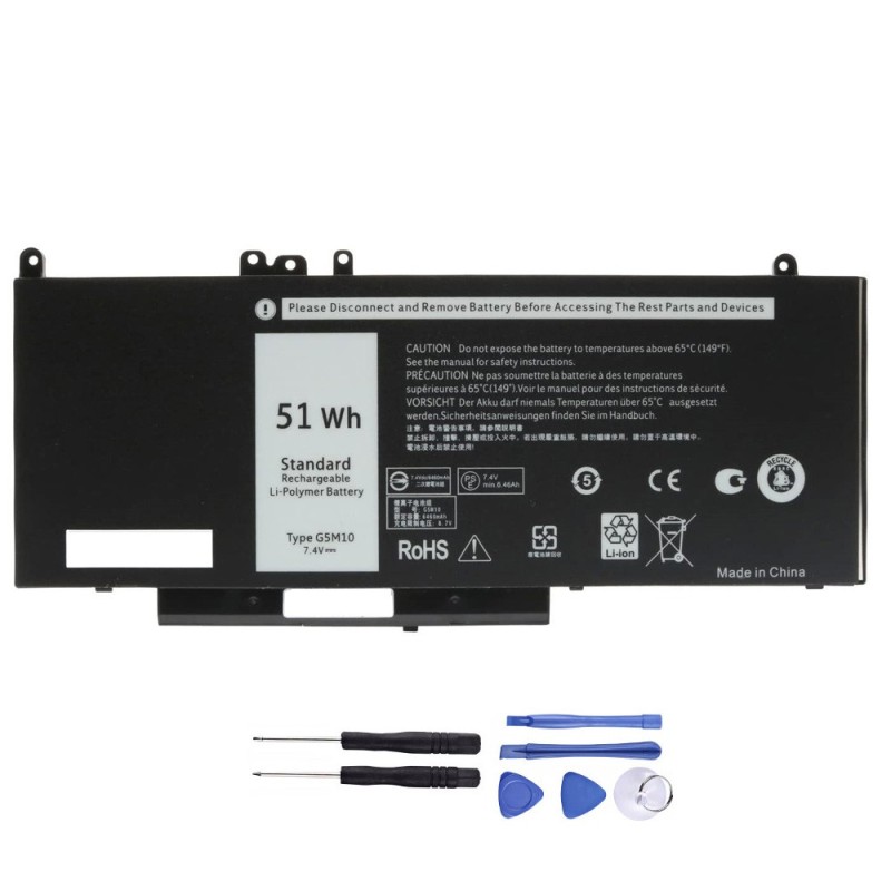 New 51Wh Battery for Dell G5M10
