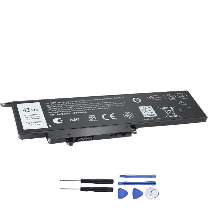 New 43Wh Battery for Dell GK5KY