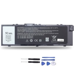 New 91Wh Battery for Dell MFKVP