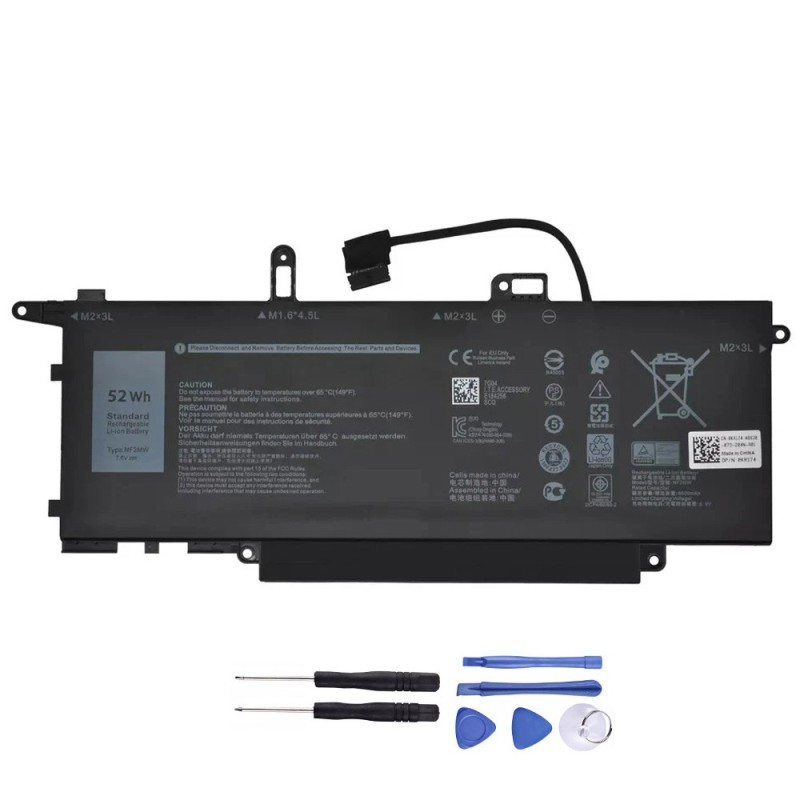 New 52Wh Battery for Dell NF2MW