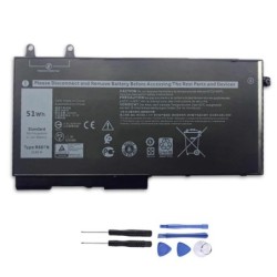 New 51Wh Battery for Dell R8D7N
