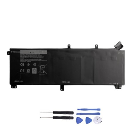 New 61Wh Battery for Dell T0TRM