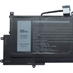 New 88Wh Battery for Dell TVKGH