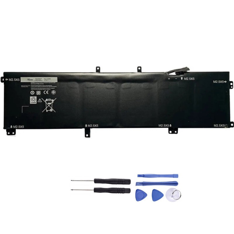 New 91Wh Battery for Dell 245RR