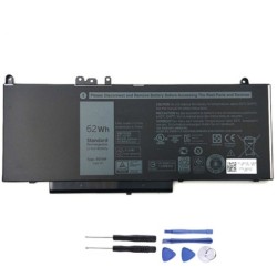 New 62Wh Battery for Dell R0TMP