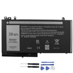 New 38Wh Battery for Dell RYXXH