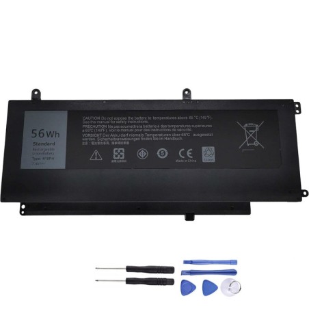 New 72Wh Battery for Dell 4P8PH