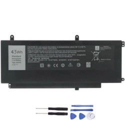New 43Wh Battery for Dell D2VF9