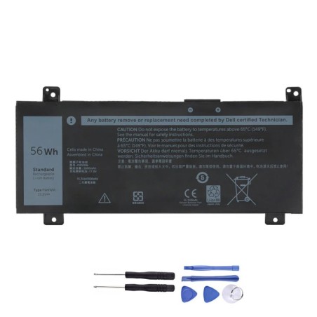 New 56Wh Battery for Dell PWKWM