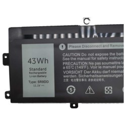 New 43Wh Battery for Dell 5R9DD