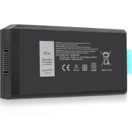 New 97Wh Battery for Dell X8VWF
