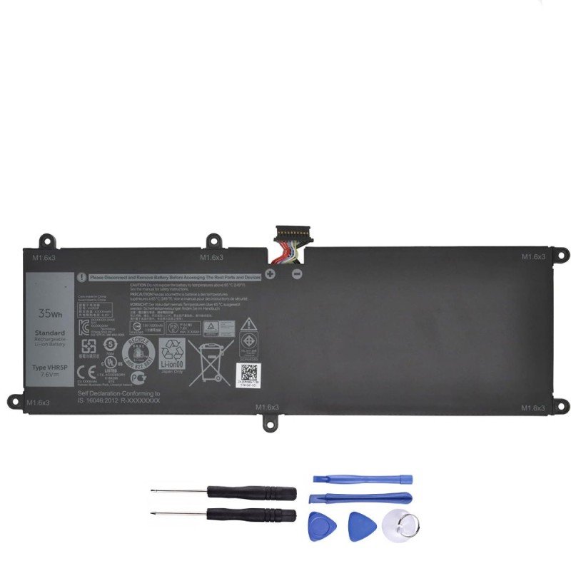 New 35Wh Replacement Battery for Dell VHR5P