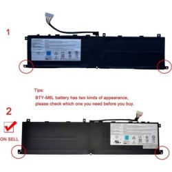 MSI BTY-M6L 2hole 80.25Wh Battery