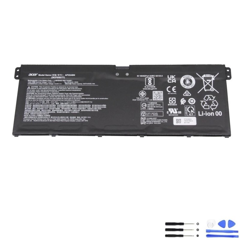Acer AP22ABN 65Wh Battery