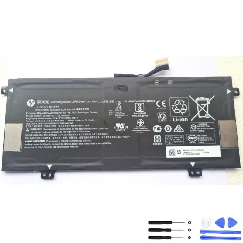 HP MD02XL 40.61Wh Battery