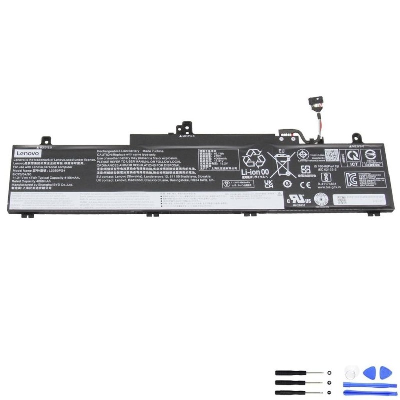 Lenovo L22B3PG4 47Wh Battery