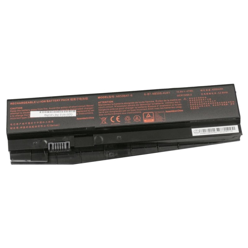 Clevo N850BAT-6 47Wh Battery