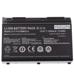 Clevo P157SMBAT-8 76.96Wh Battery
