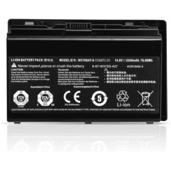 Clevo W370BAT-8 76.96Wh Battery