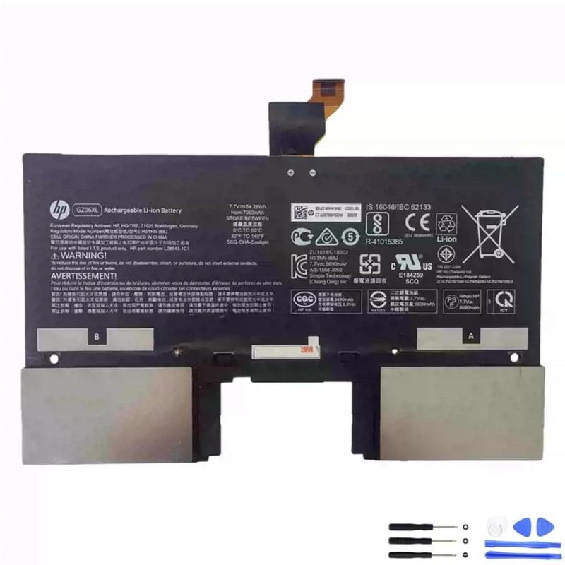 HP GZ06XL 54.28Wh Battery