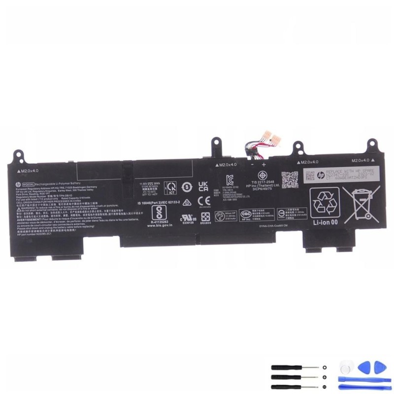 HP WQ03XL 38Wh Battery