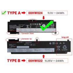 Lenovo 00HW024 24Wh Battery
