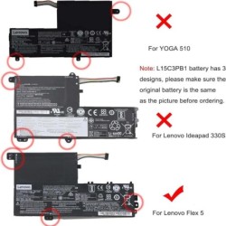 Lenovo L15M3PB0 52.5Wh Battery