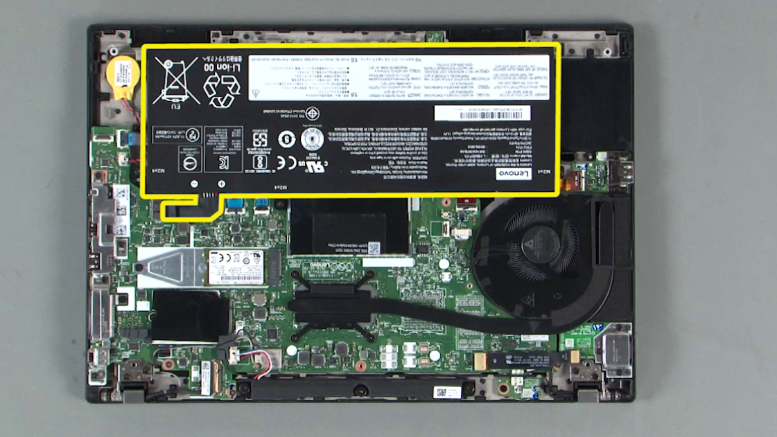 ThinkPad T14 Gen 1 battery location